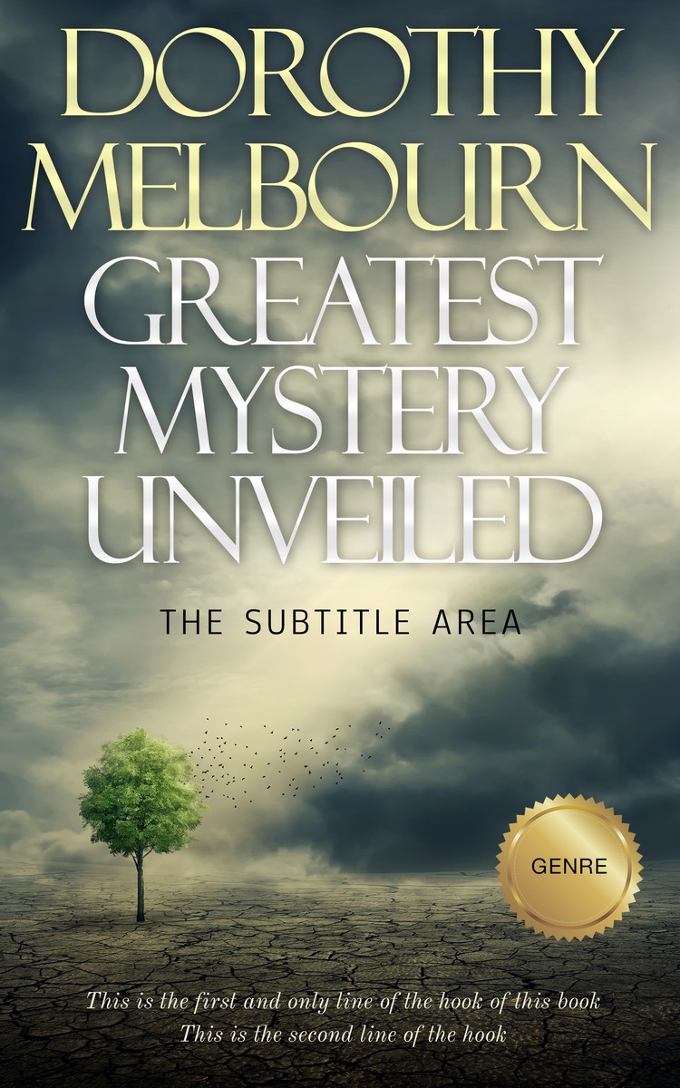 2D view of Premade Mystery & Thriller & Suspense Book Cover - Nandor