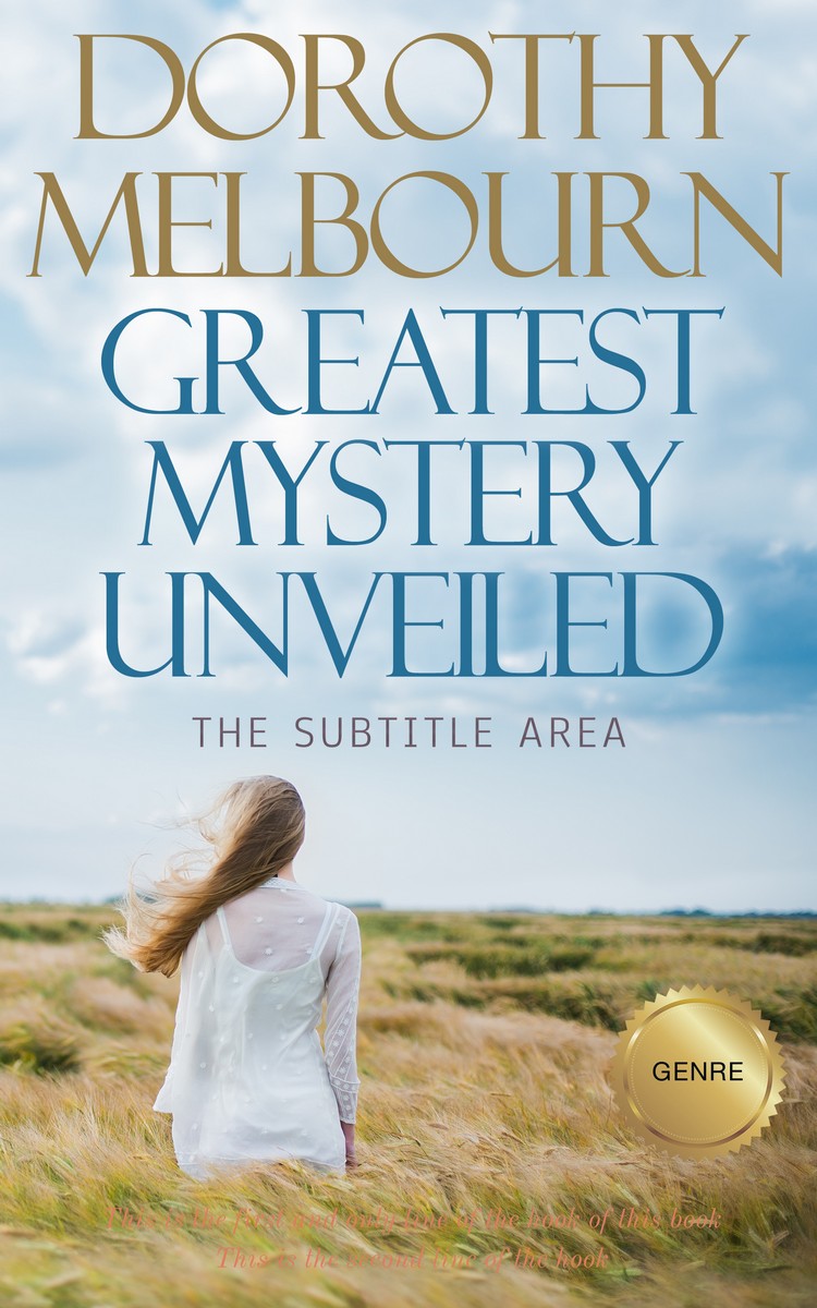 2D view of Geyser #834 - Premade Romance Book Cover