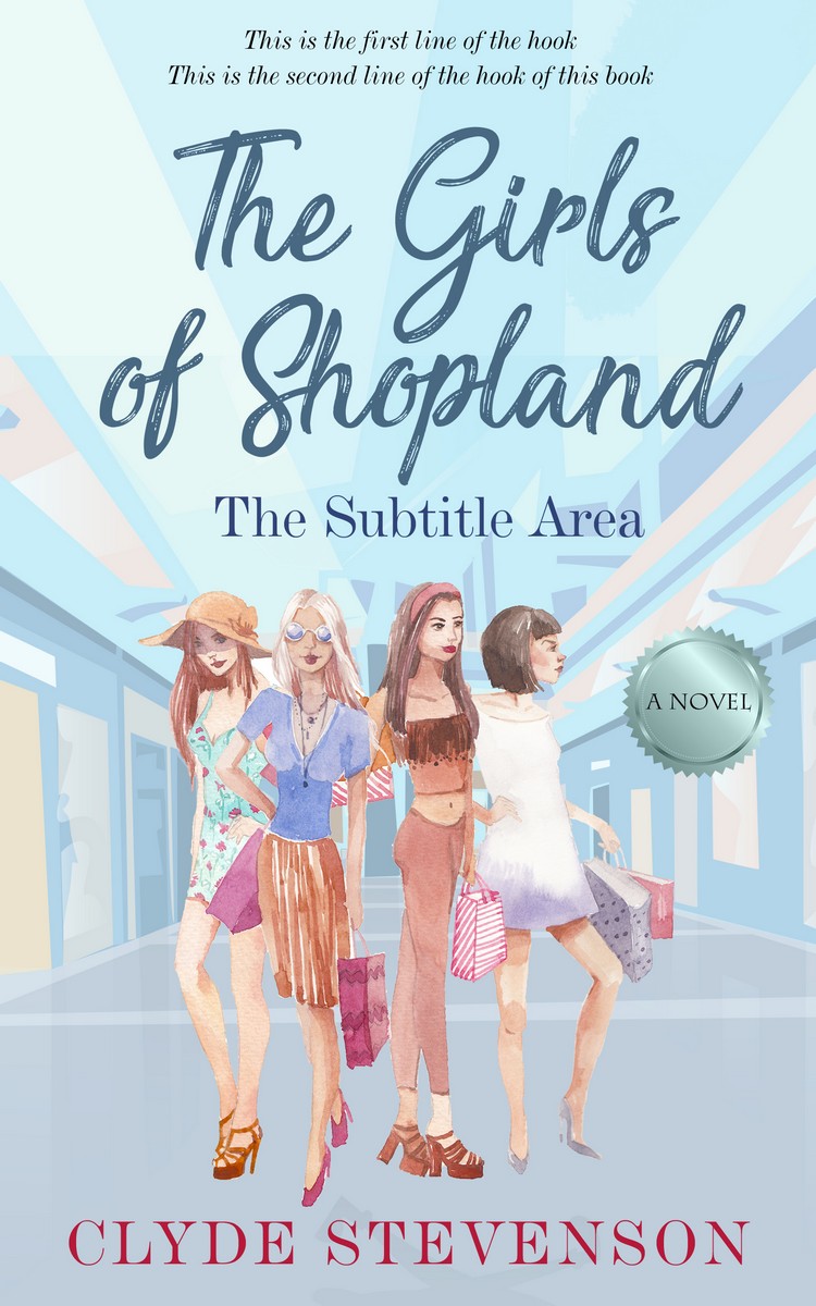 2D view of Premade Teen & Young Adult Book Cover - Geyser