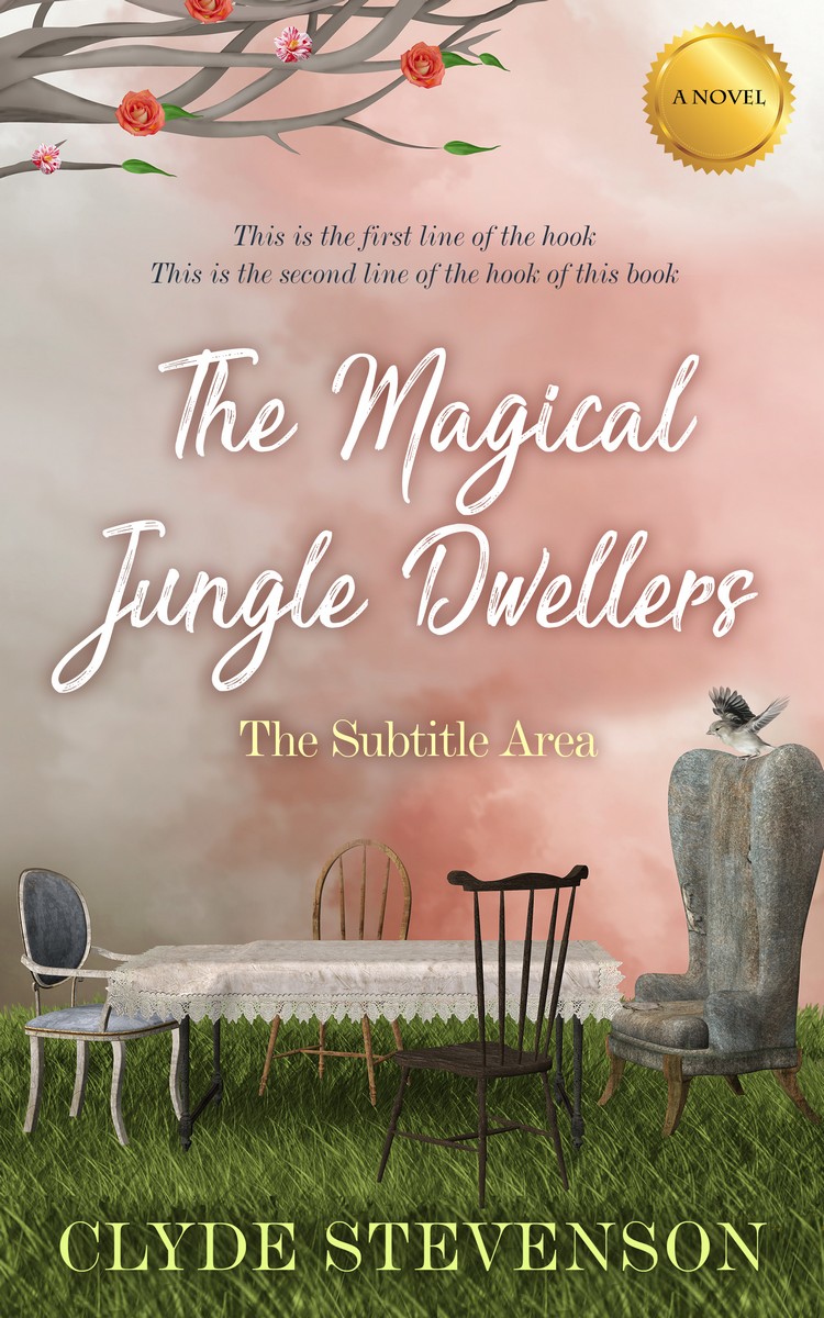 2D view of Premade Fantasy Book Cover - Rodeo Dust