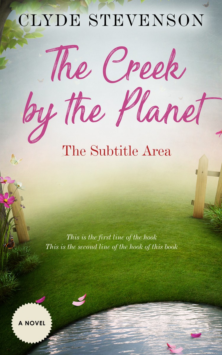 2D view of Premade Horror Book Cover - Clover