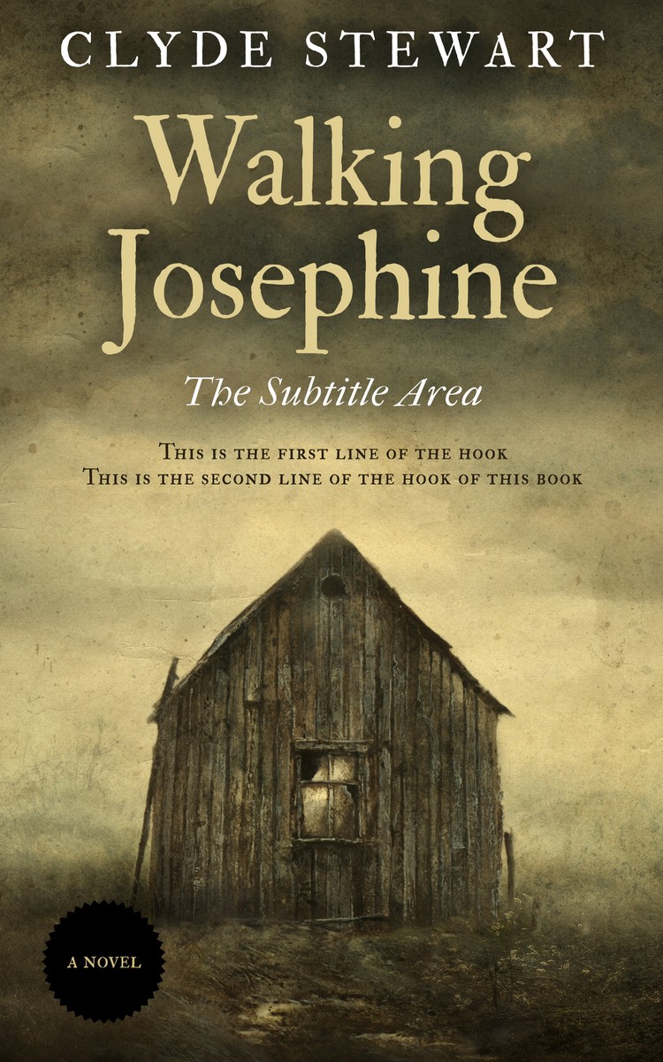 2D view of Premade Horror Book Cover - Judge Gray