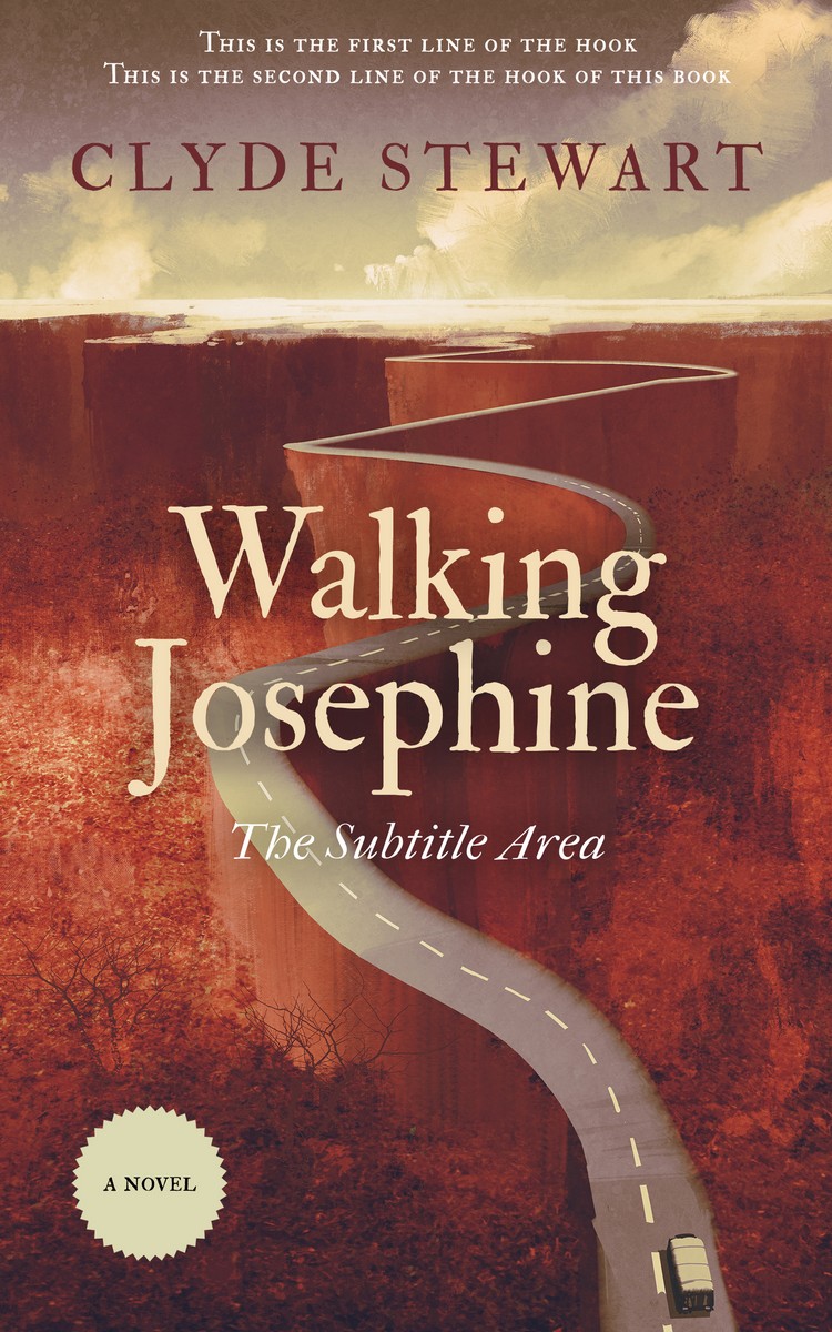 2D view of Premade Travel Book Cover - Ironstone