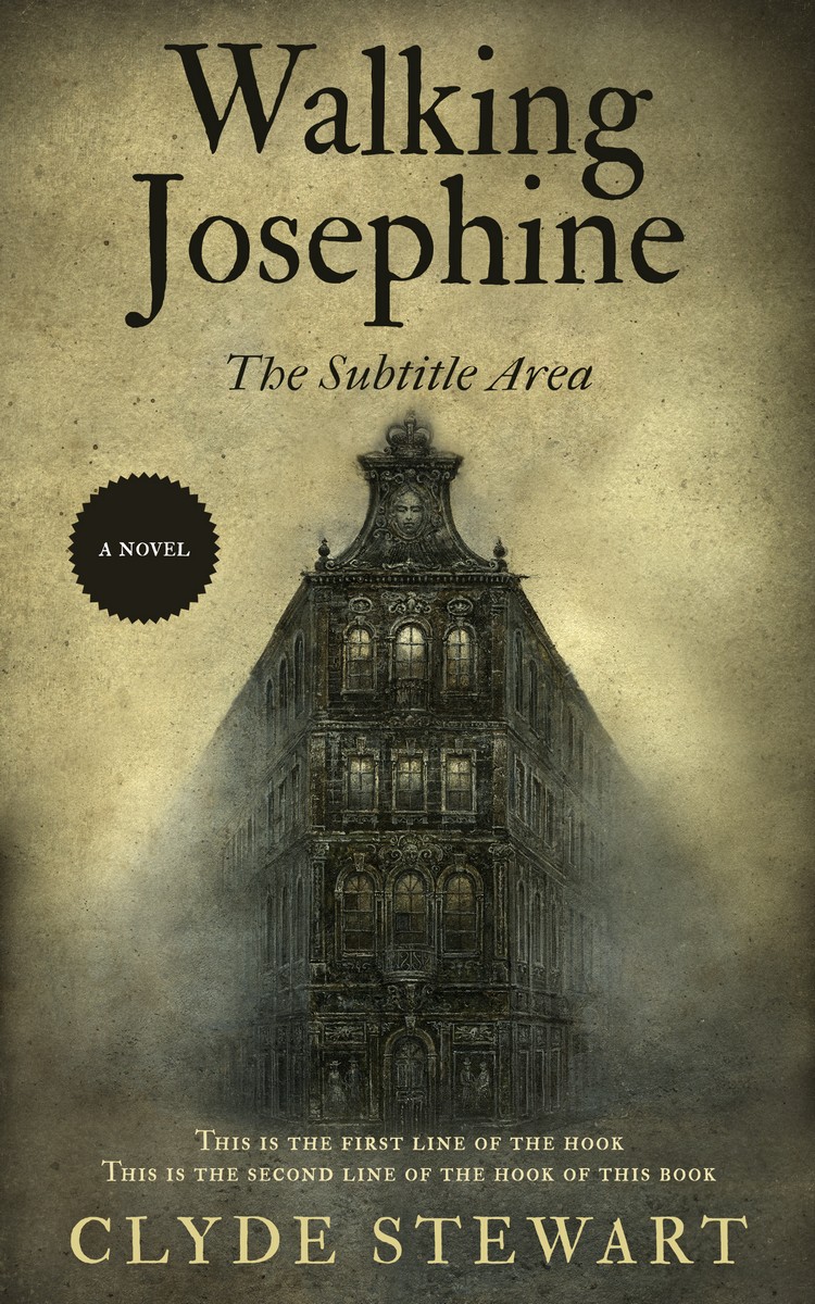 2D view of Premade Horror Book Cover - Kelp