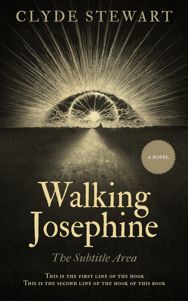 2D view of Premade Horror Book Cover - Indian Khaki