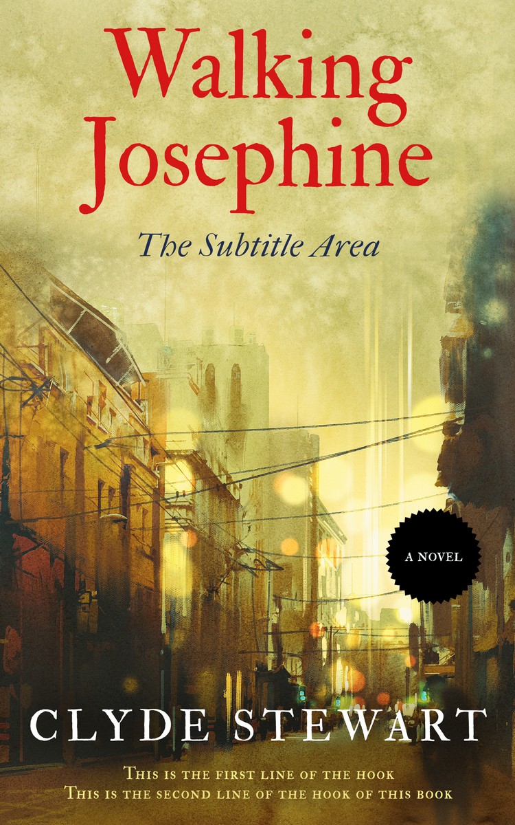 2D view of Premade Mystery & Thriller & Suspense Book Cover - Straw