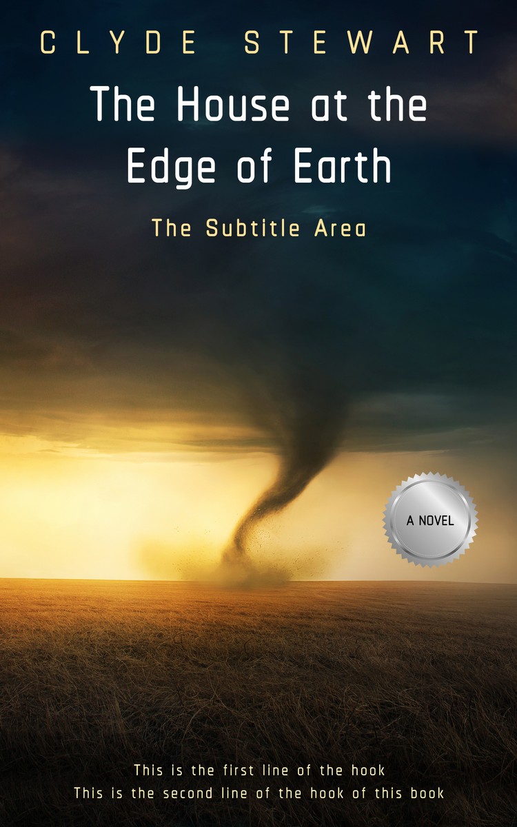 2D view of Premade Mystery & Thriller & Suspense Book Cover - Harvest Gold