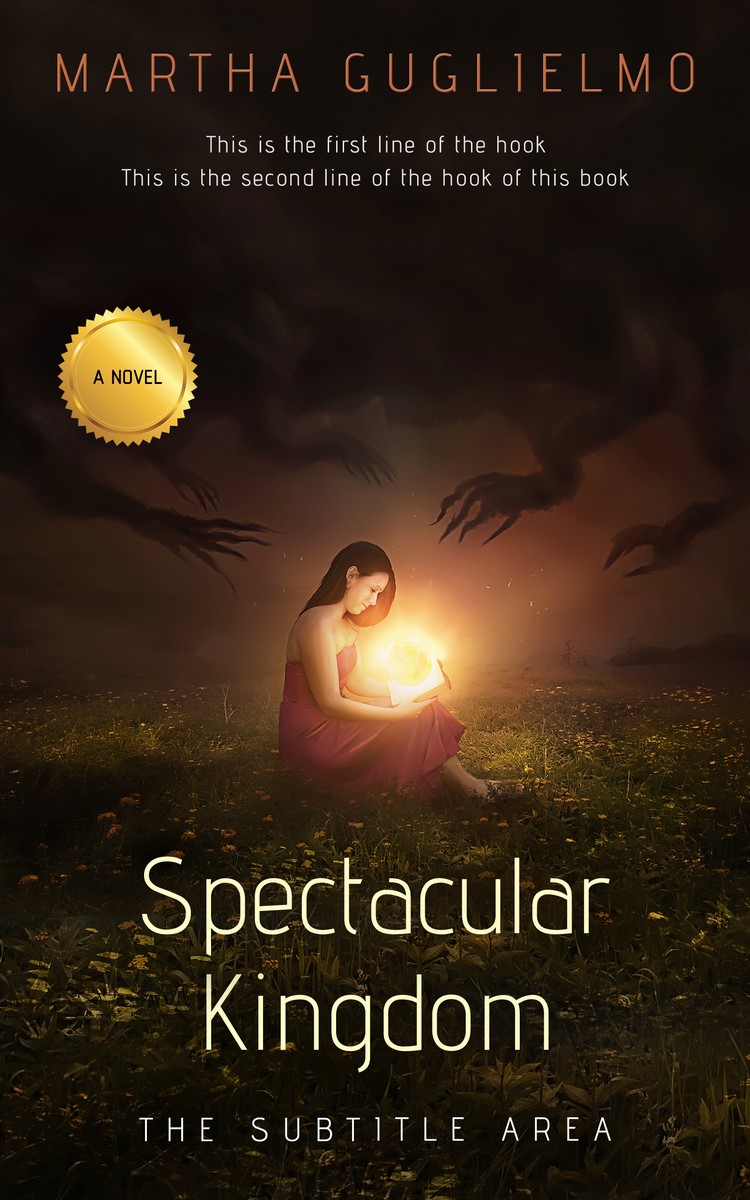 2D view of Premade Mystery & Thriller & Suspense Book Cover - Eternity