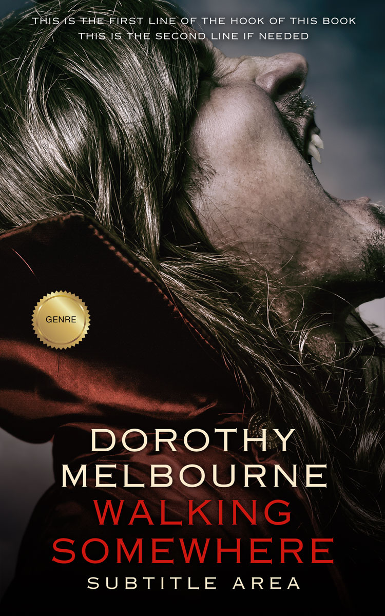 2D view of Premade Horror Book Cover - Rangoon Green