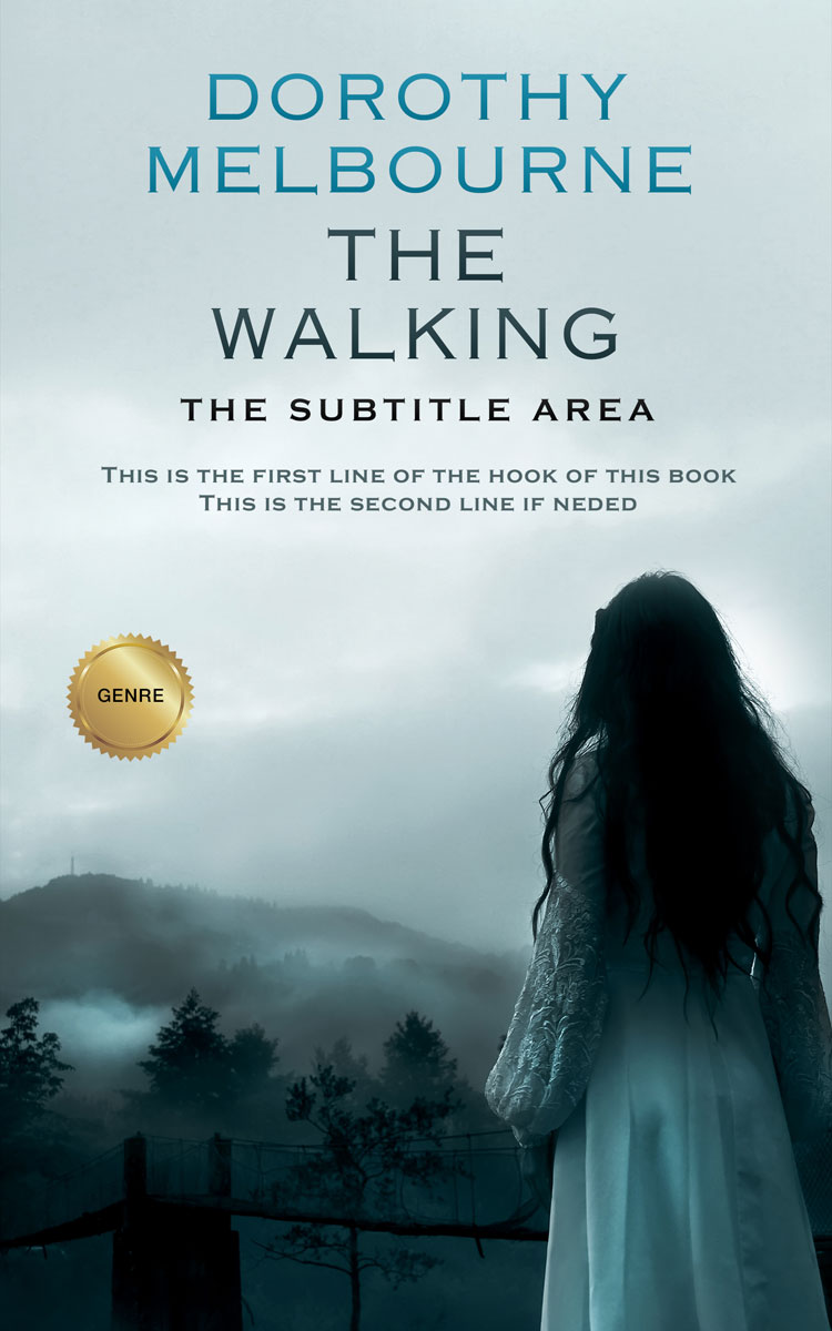 2D view of Premade Mystery & Thriller & Suspense Book Cover - Gable Green