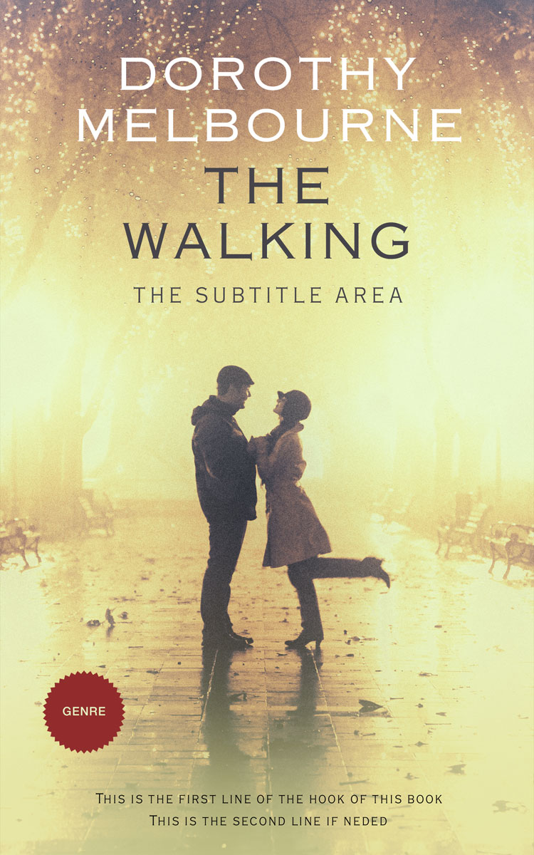 2D view of Premade Romance Book Cover - Winter Hazel