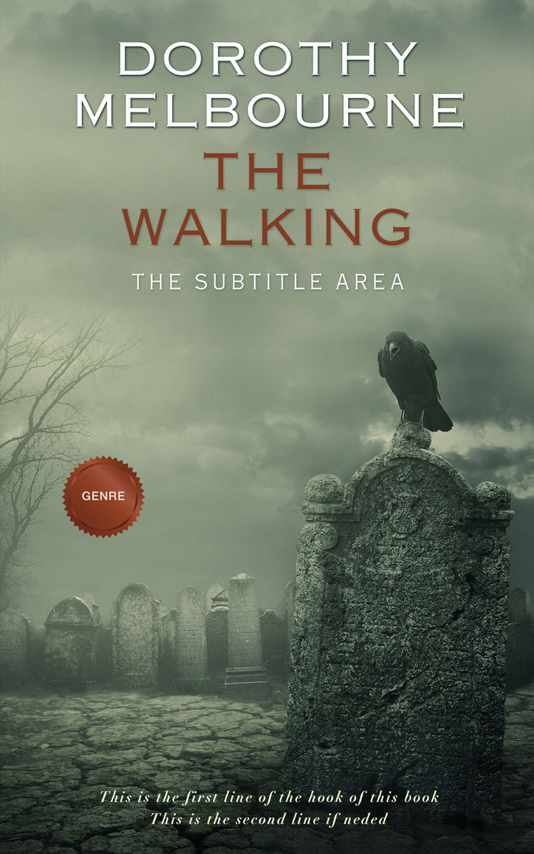 2D view of Premade Mystery & Thriller & Suspense Book Cover - Battleship Gray