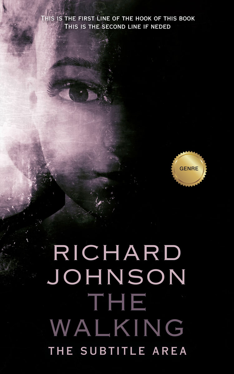 2D view of Premade Horror Book Cover - Cold Turkey