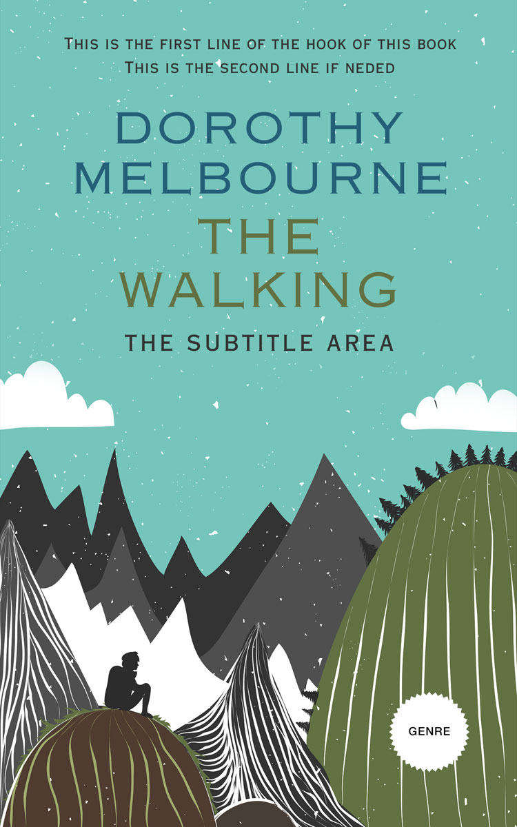 2D view of Premade Literary Fiction Book Cover - Neptune