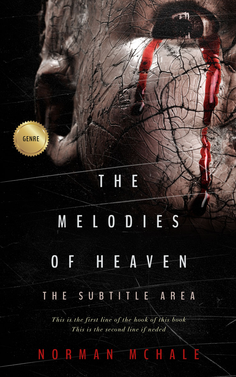 2D view of Premade Mystery & Thriller & Suspense Book Cover - Quicksand