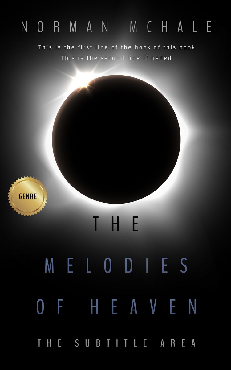 2D view of Premade Mystery & Thriller & Suspense Book Cover - Cod Gray