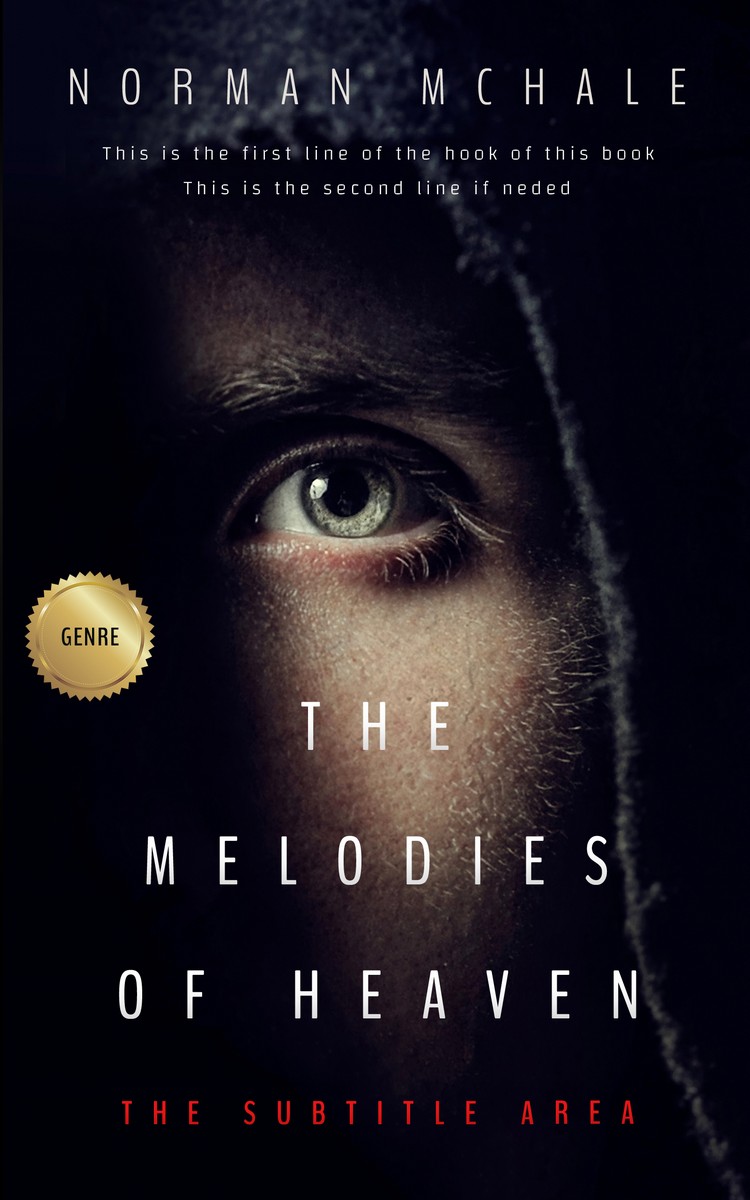 2D view of Premade Mystery & Thriller & Suspense Book Cover - Ebony