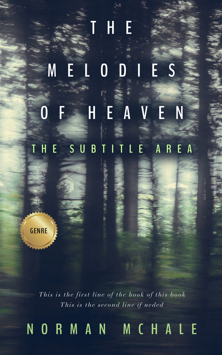 2D view of Premade Mystery & Thriller & Suspense Book Cover - Ebony Clay