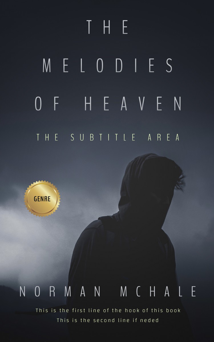 2D view of Premade Mystery & Thriller & Suspense Book Cover - Shark