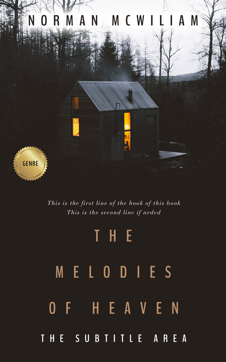 2D view of Premade Mystery & Thriller & Suspense Book Cover - Cocoa Brown