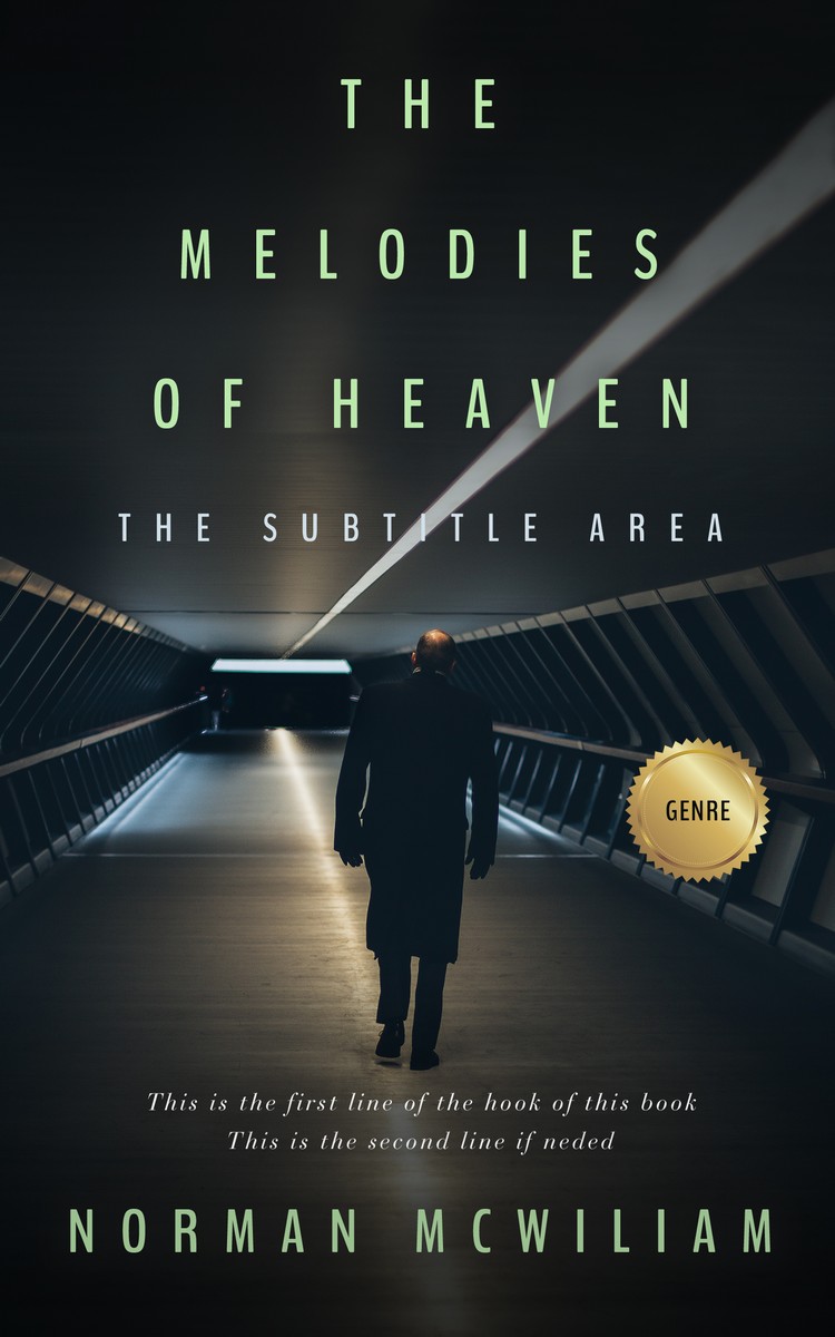 2D view of Premade Mystery & Thriller & Suspense Book Cover - Shark