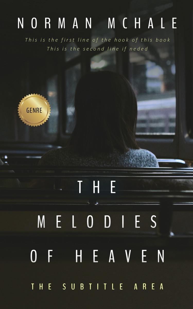 2D view of Premade Mystery & Thriller & Suspense Book Cover - Heavy Metal