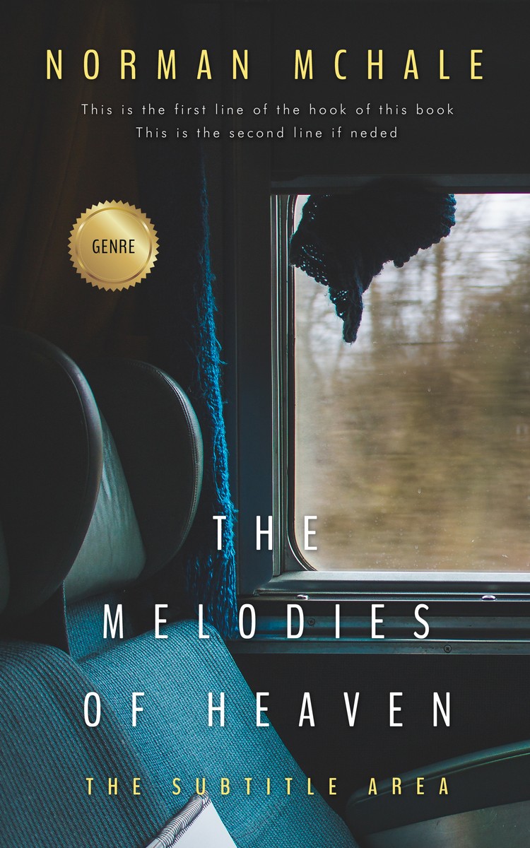 2D view of Premade Mystery & Thriller & Suspense Book Cover - Outer Space