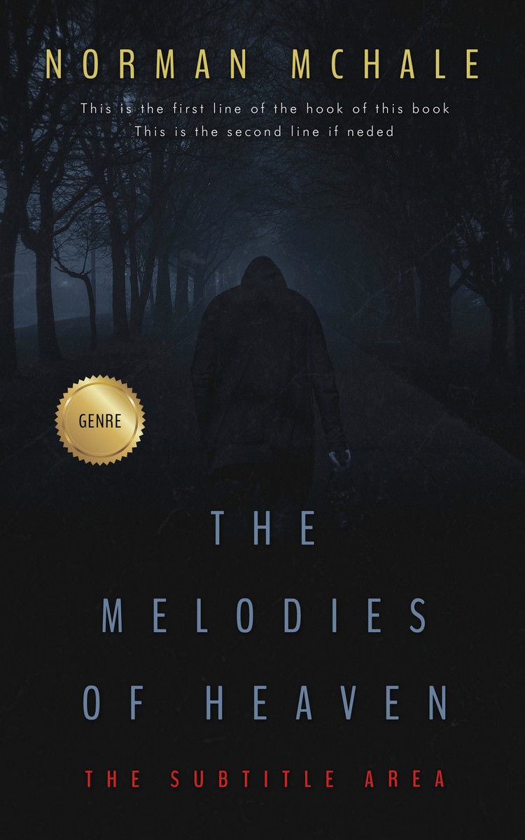 2D view of Premade Mystery & Thriller & Suspense Book Cover - Woodsmoke