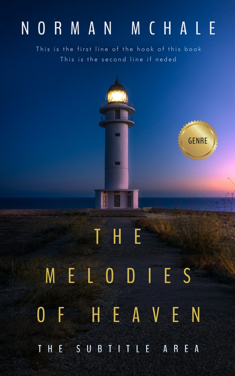 2D view of Premade Mystery & Thriller & Suspense Book Cover - Mirage