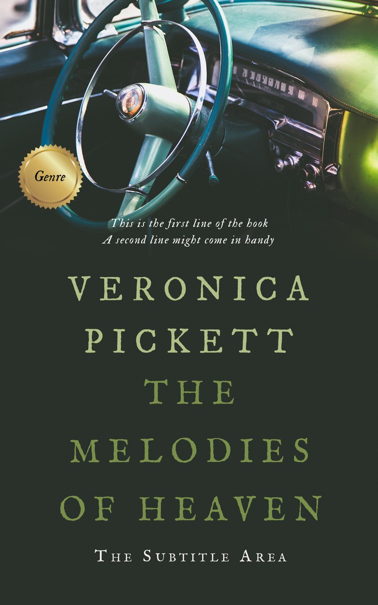 2D view of Premade Historical Book Cover - Heavy Metal