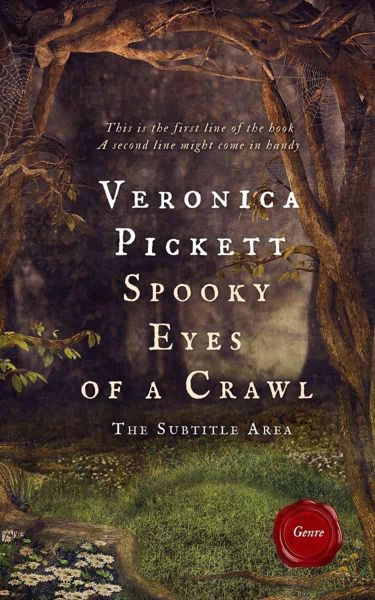 2D view of Premade Fantasy Book Cover - Mondo