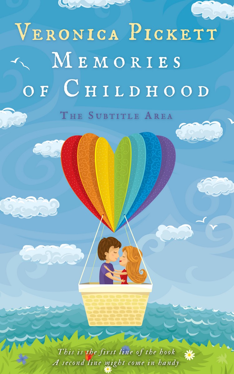 2D view of Premade Romance Book Cover - Downy