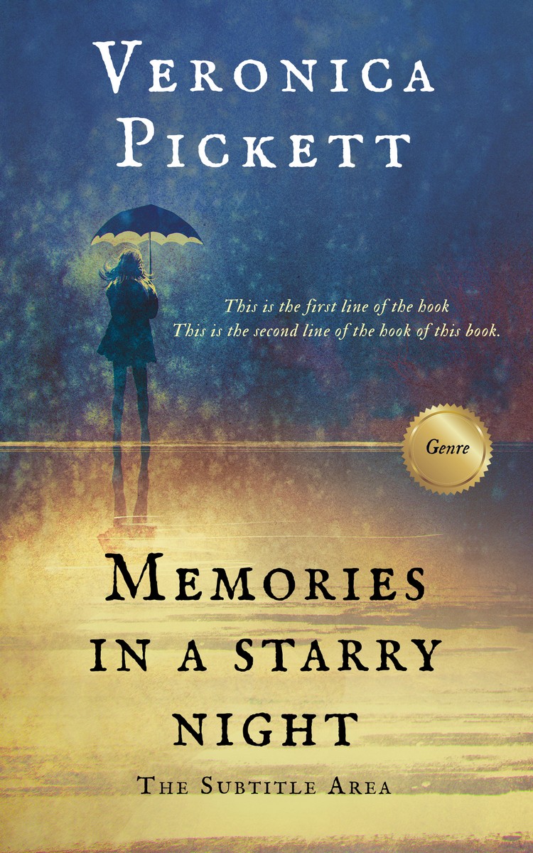 2D view of Premade Romance Book Cover - Fiord