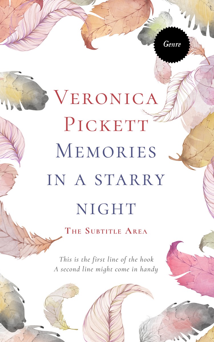 2D view of Premade Poetry Book Cover - Dust Storm