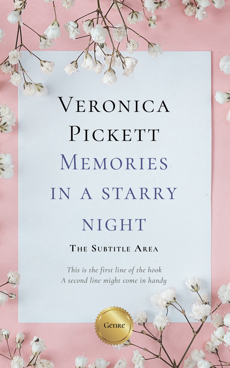 2D view of Premade Romance Book Cover - Bon Jour