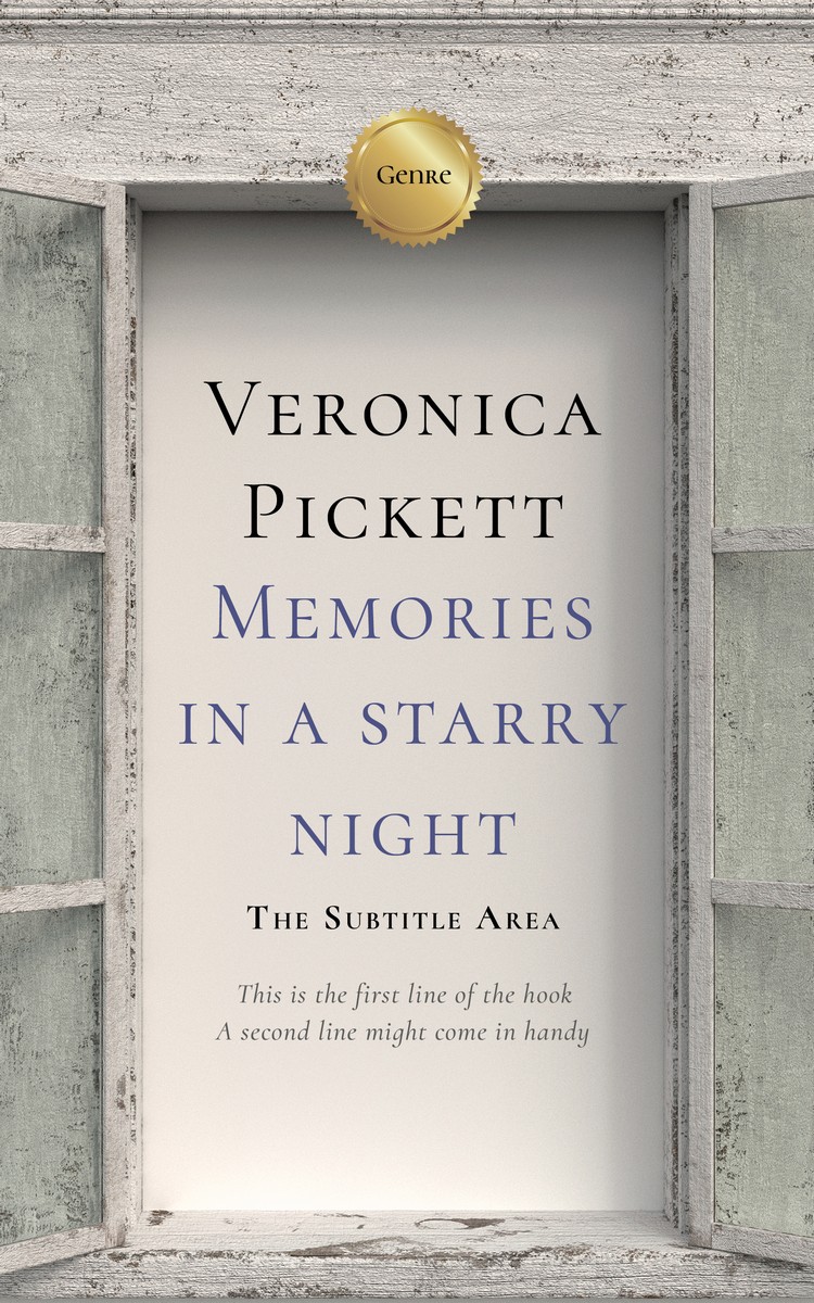 2D view of Premade Literary Fiction Book Cover - Cloud