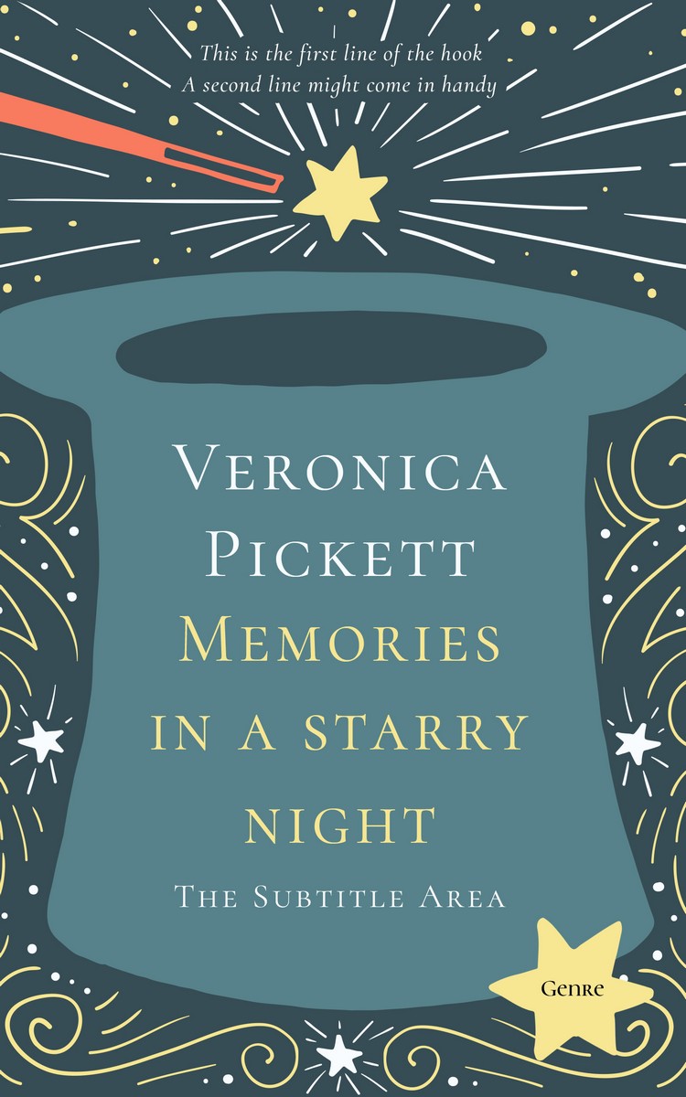 2D view of Premade Romance Book Cover - Blue Bayoux