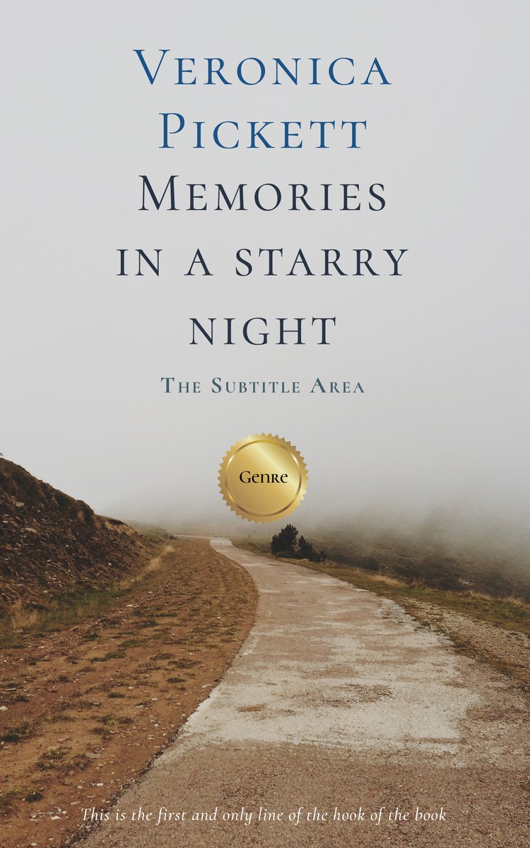 2D view of Premade Nature Book Cover - Cloud