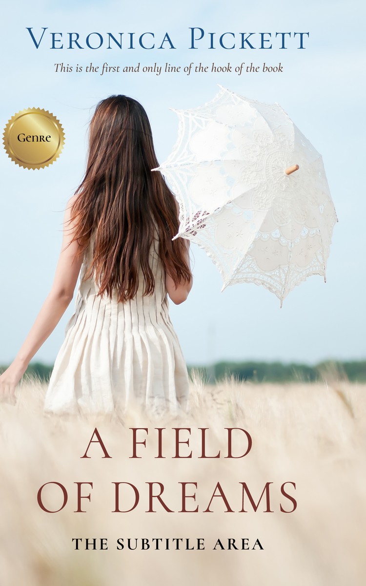 2D view of Premade Nature Book Cover - Quill Gray