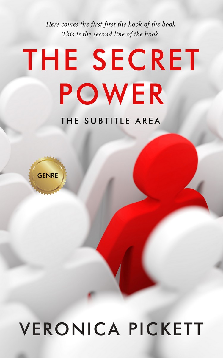 2D view of Premade Self-Improvement & Self-Help Book Cover - Alto