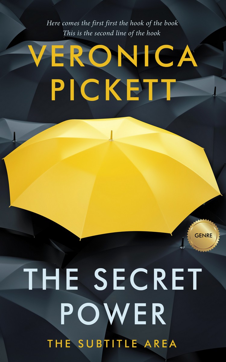 2D view of Premade Self-Improvement & Self-Help Book Cover - Ronchi