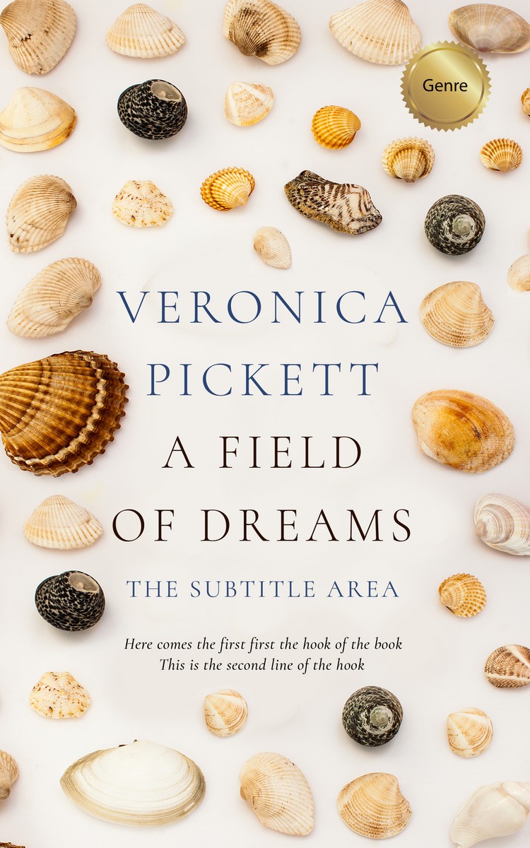 2D view of Premade Poetry Book Cover - Bizarre