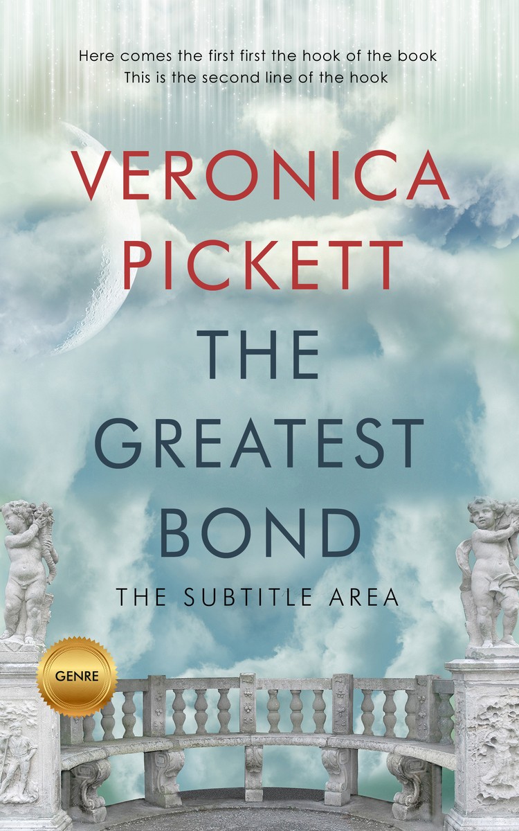 2D view of Premade Fantasy Book Cover - Submarine