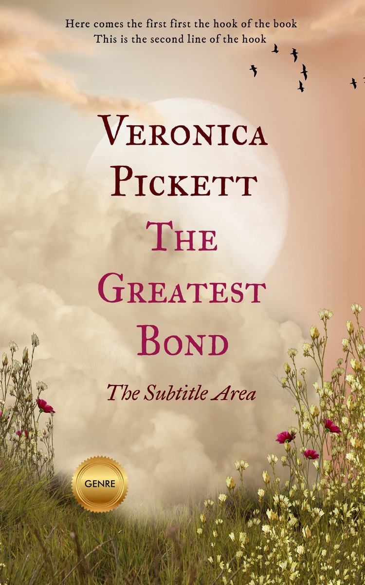 2D view of Premade Fantasy Book Cover - Pavlova