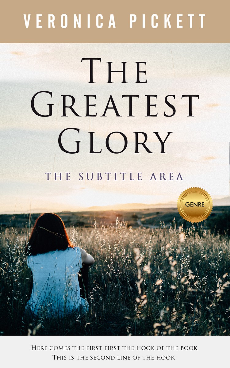 2D view of Premade Teen & Young Adult Book Cover - Timber Green