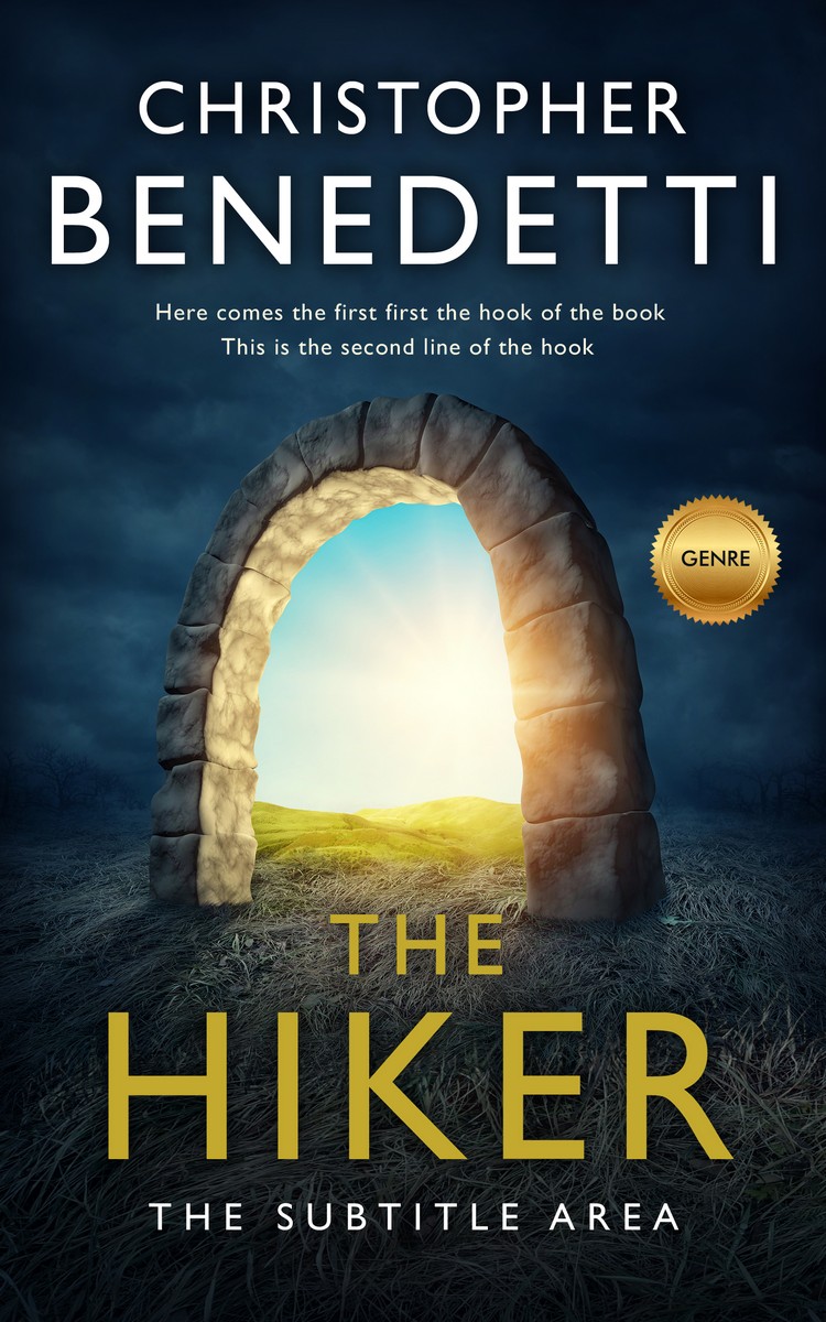 2D view of Premade Fantasy Book Cover - Mirage