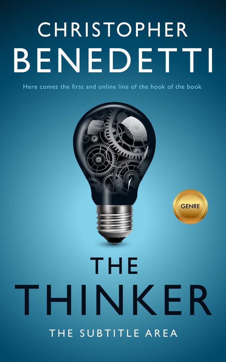 2D view of Premade Self-Improvement & Self-Help Book Cover - Jelly Bean