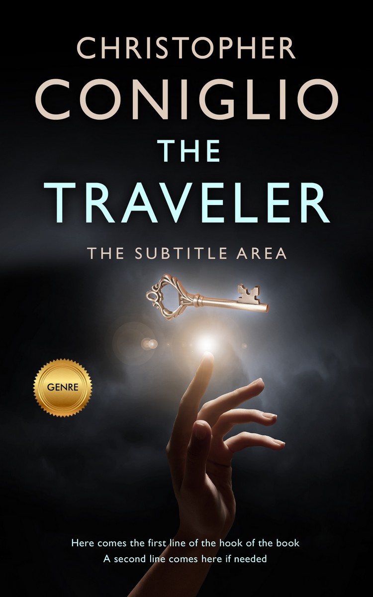 2D view of Premade Self-Improvement & Self-Help Book Cover - Woodsmoke