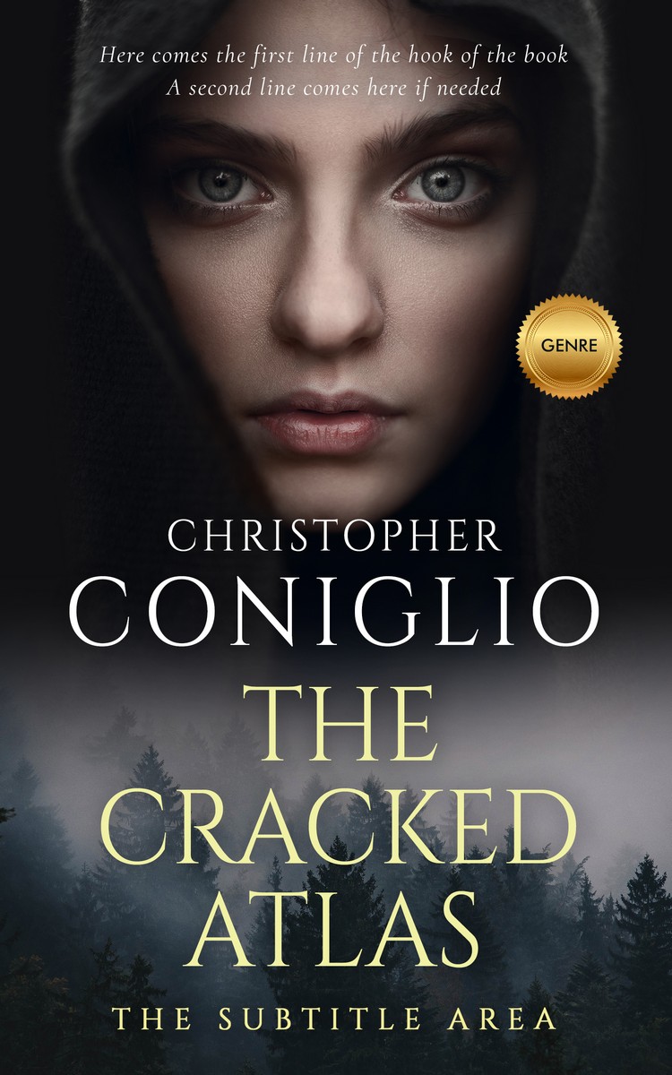 2D view of Premade Mystery & Thriller & Suspense Book Cover - Shark