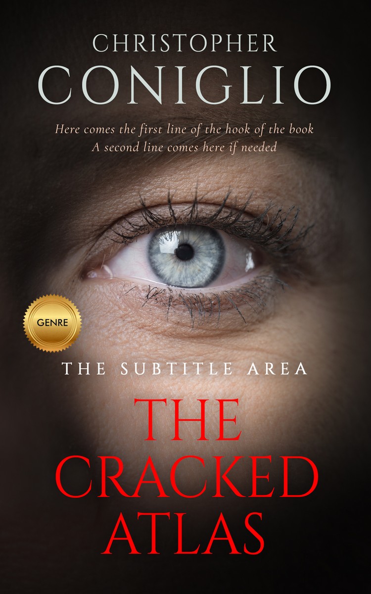 2D view of Premade Mystery & Thriller & Suspense Book Cover - Cocoa Brown